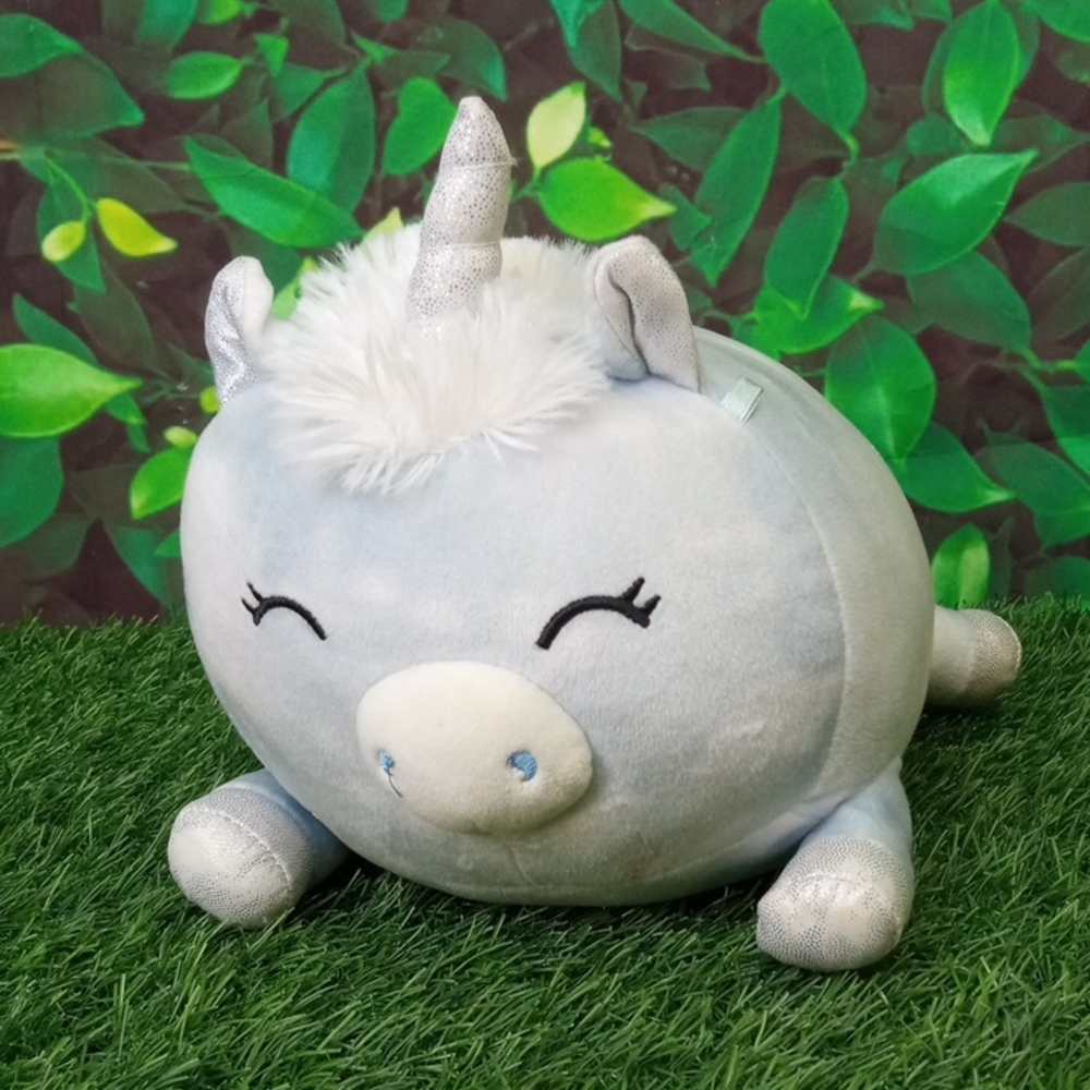 🛝 Squishmallows REHAB (damaged) Blue Unicorn Plush